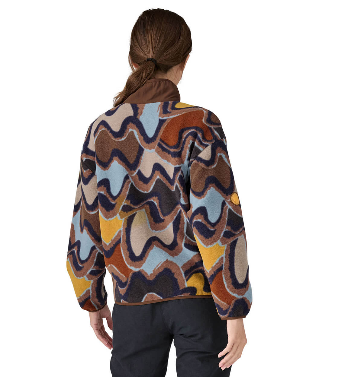 Patagonia W Jacket Synchilla multi currents dusle mauve
