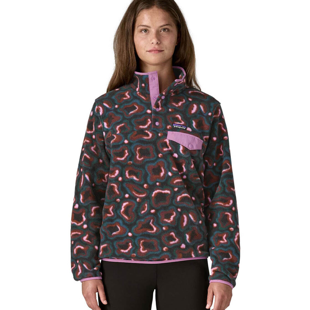 Patagonia W Jacket Synchilla multi soft spirea dried vanilla