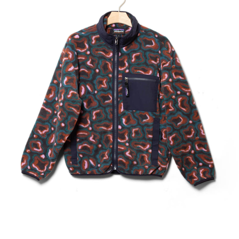Patagonia W Jacket Synchilla multi soft spirea dried vanilla