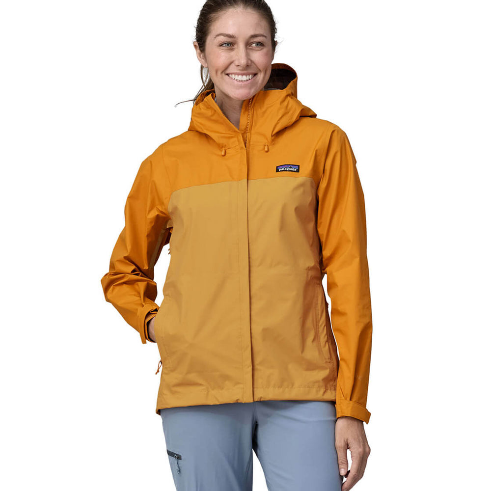 Patagonia W Jacket Torrentshell 3L orange pufferfish gold