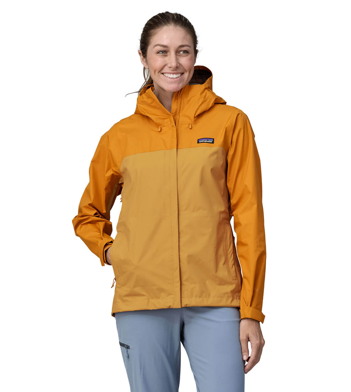 Patagonia W Jacket Torrentshell 3L orange pufferfish gold