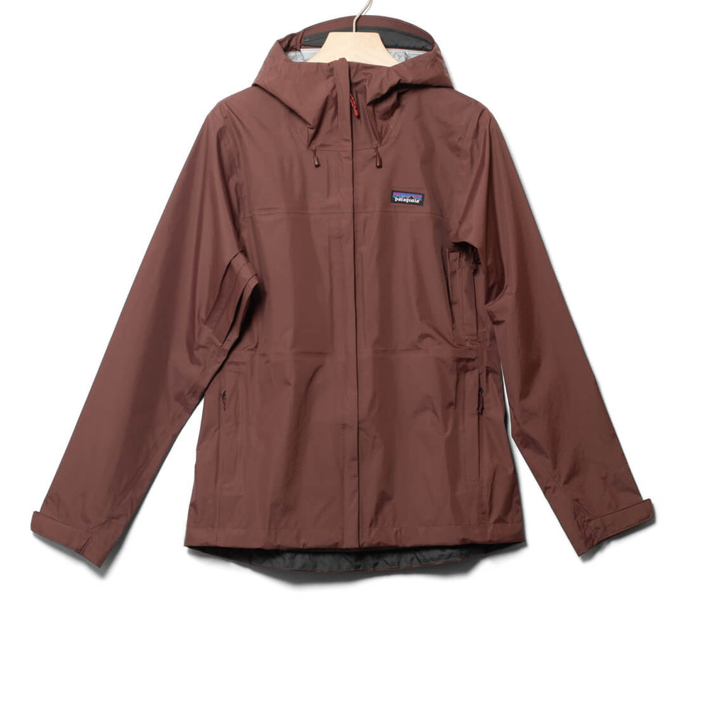 Patagonia W Jacket Torrentshell 3L red dark ruby