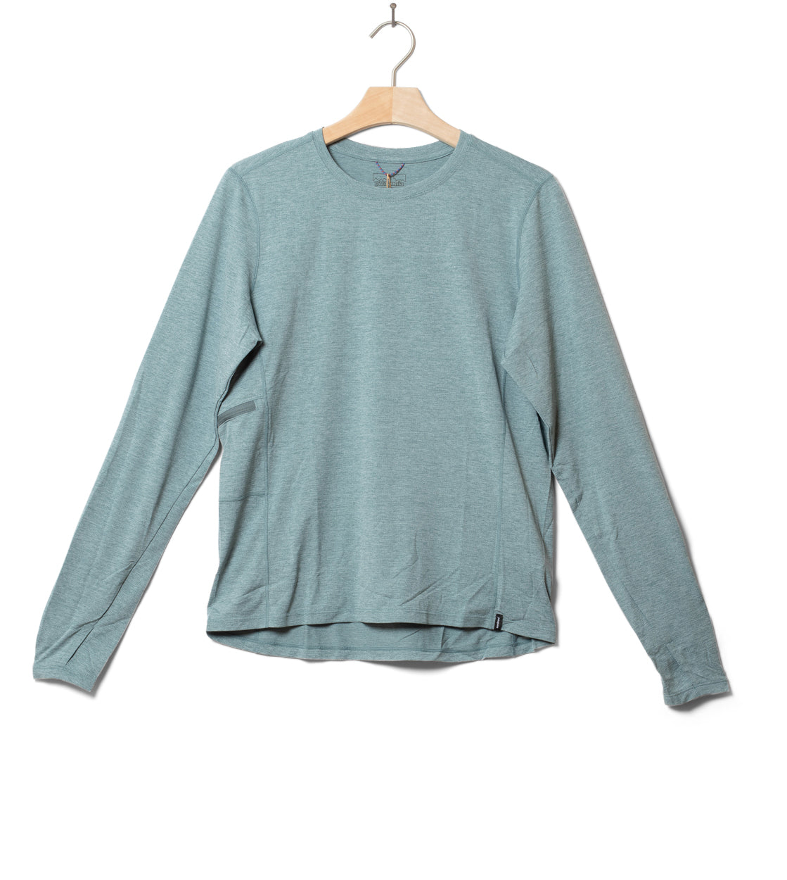 Patagonia W Longsleeve Cap Cool Sun blue nouveau green sage x-dye