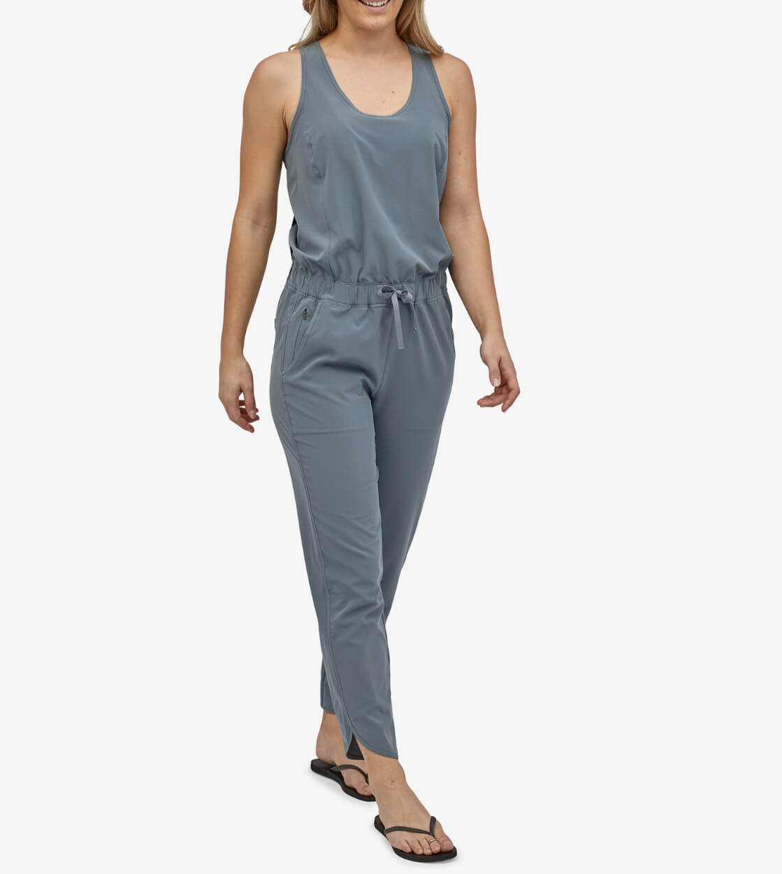 Patagonia W Overall Fleetwith blue plume grey