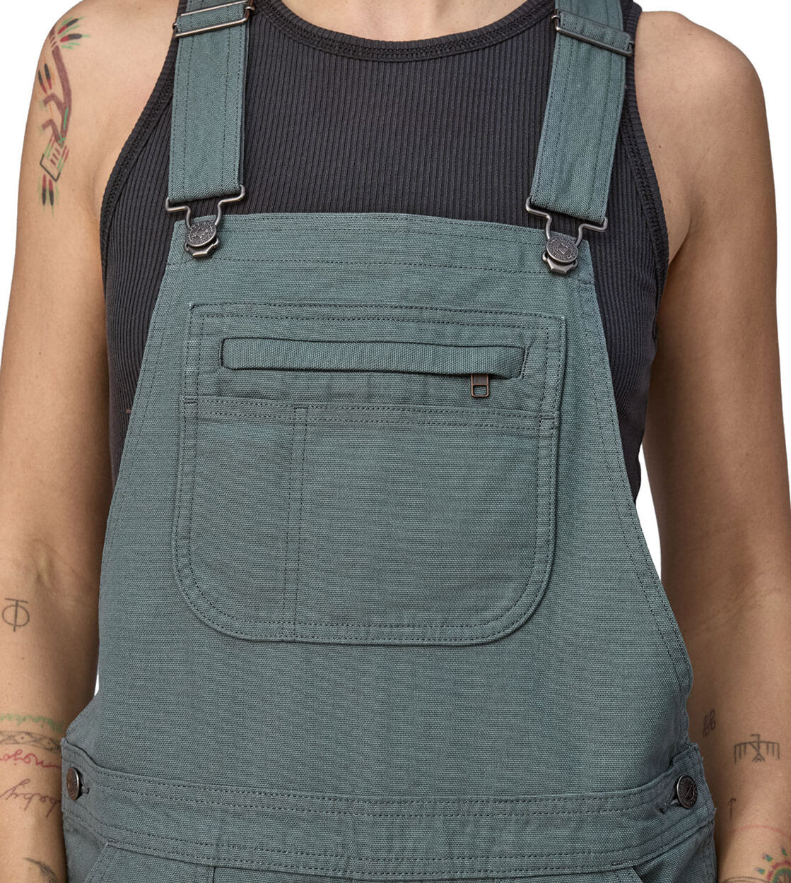 Patagonia W Overall Short Stand Up green nouveau