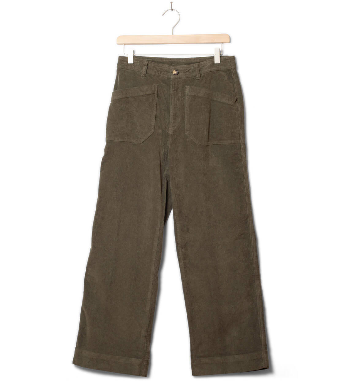 Patagonia W Pants Cord Wide Leg green basin