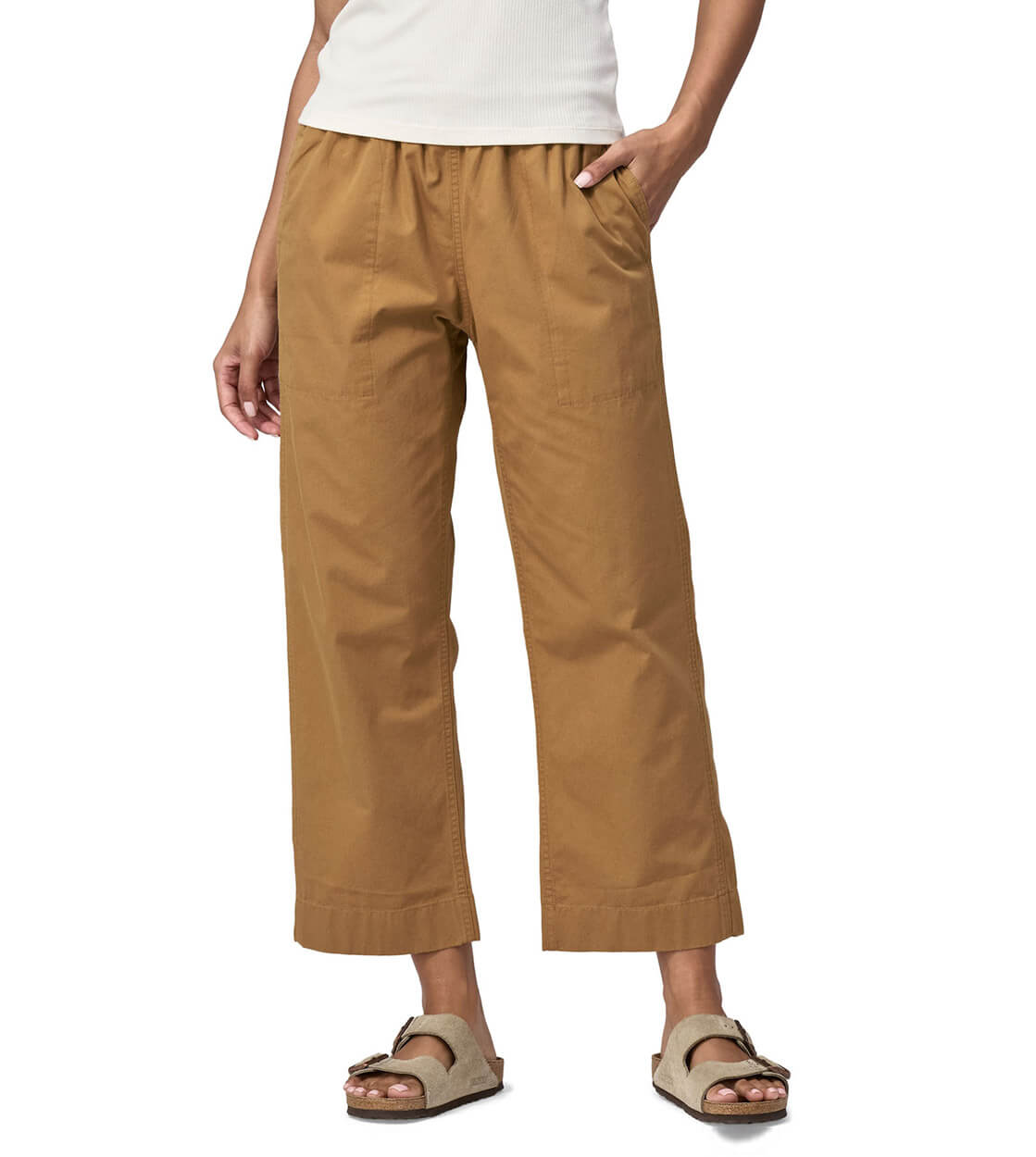 Patagonia W Pants Funhoggers brown nest