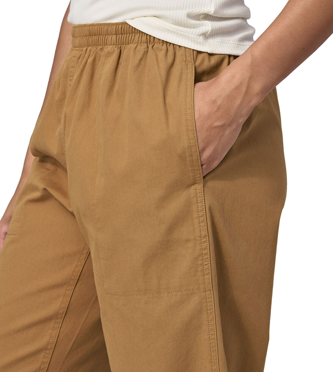 Patagonia W Pants Funhoggers brown nest