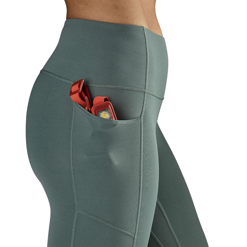 
                      
                        Patagonia W Pants Maipo 7/8 Stash Tights blue nouveau green
                      
                    