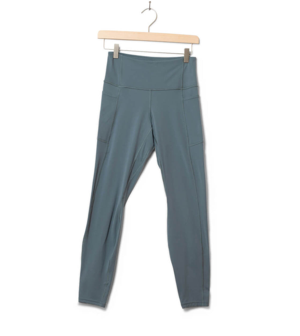 Patagonia W Pants Maipo 7/8 Stash Tights blue nouveau green