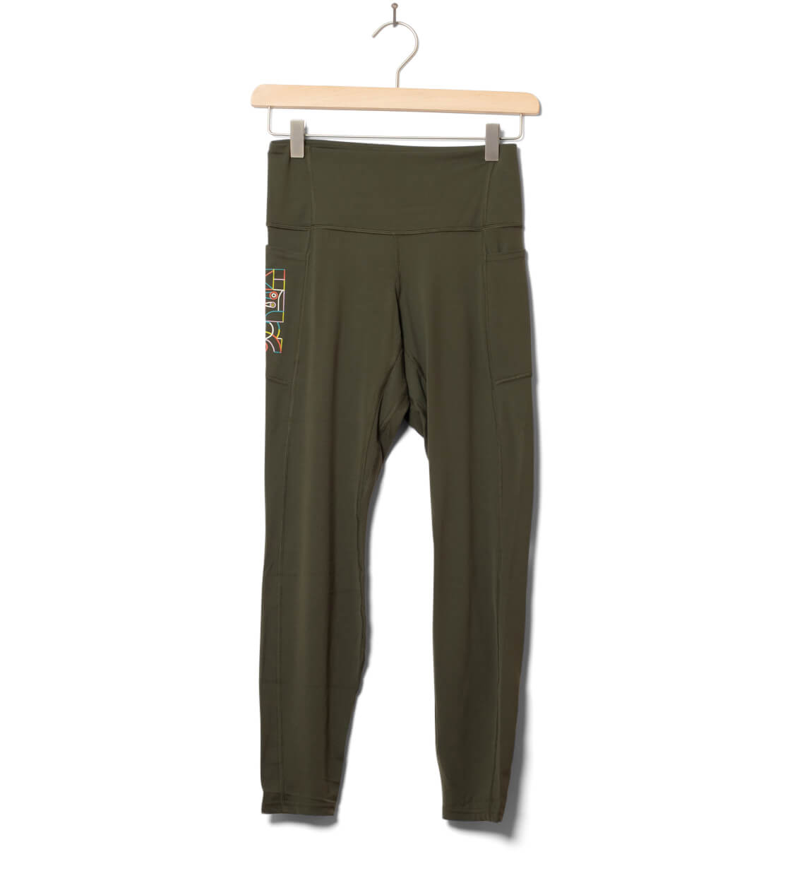 Patagonia W Pants Maipo 7/8 Stash Tights green pine needle
