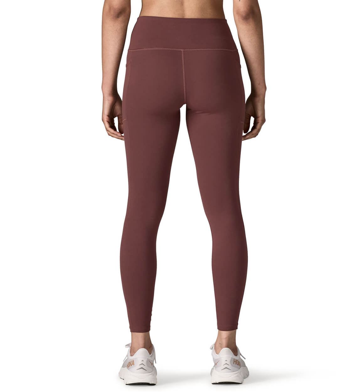 Patagonia W Pants Maipo 7/8 Stash Tights red dark ruby