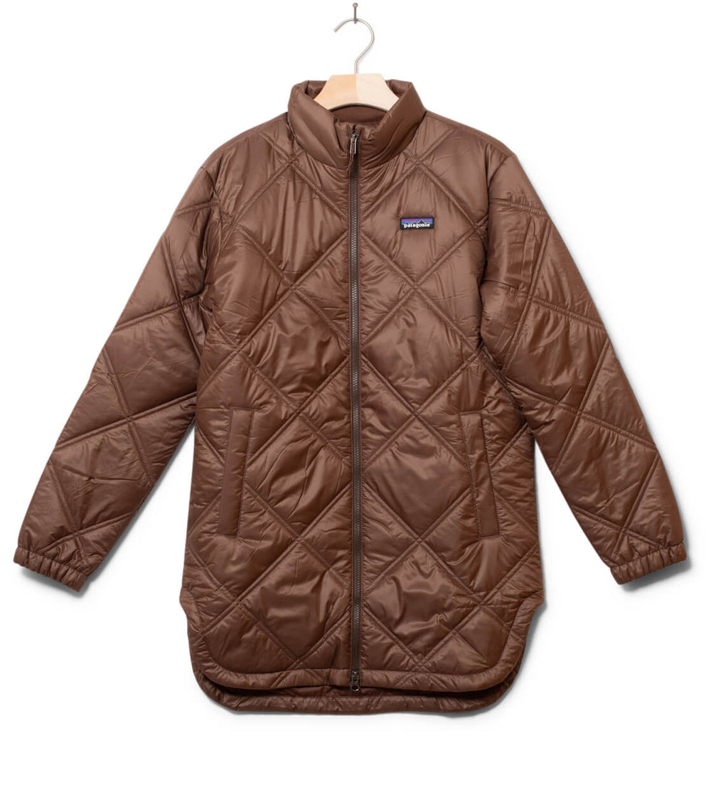 Patagonia W Parka Pine Bank Insulated brown molasses