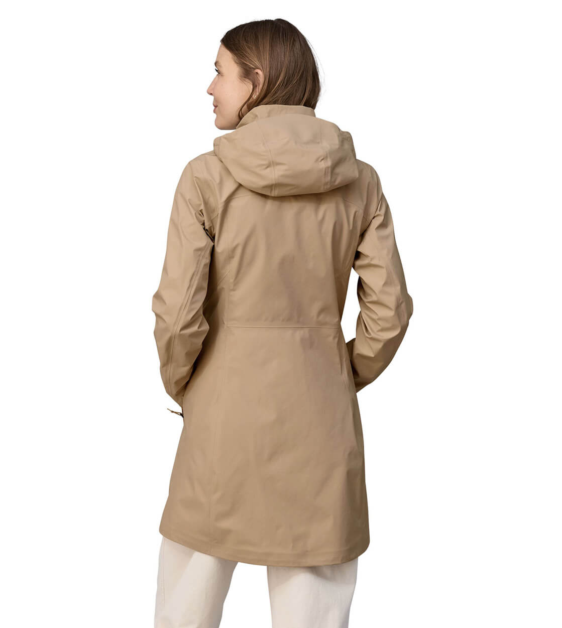 Patagonia W Parka Torrentshell 3L beige oar tan
