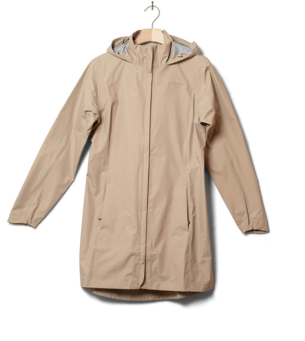 Patagonia W Parka Torrentshell 3L beige oar tan