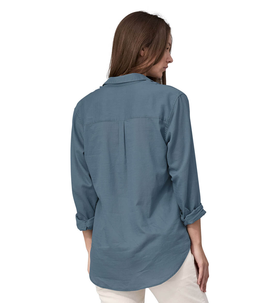 Patagonia W Shirt LW A/C Buttondown blue utility