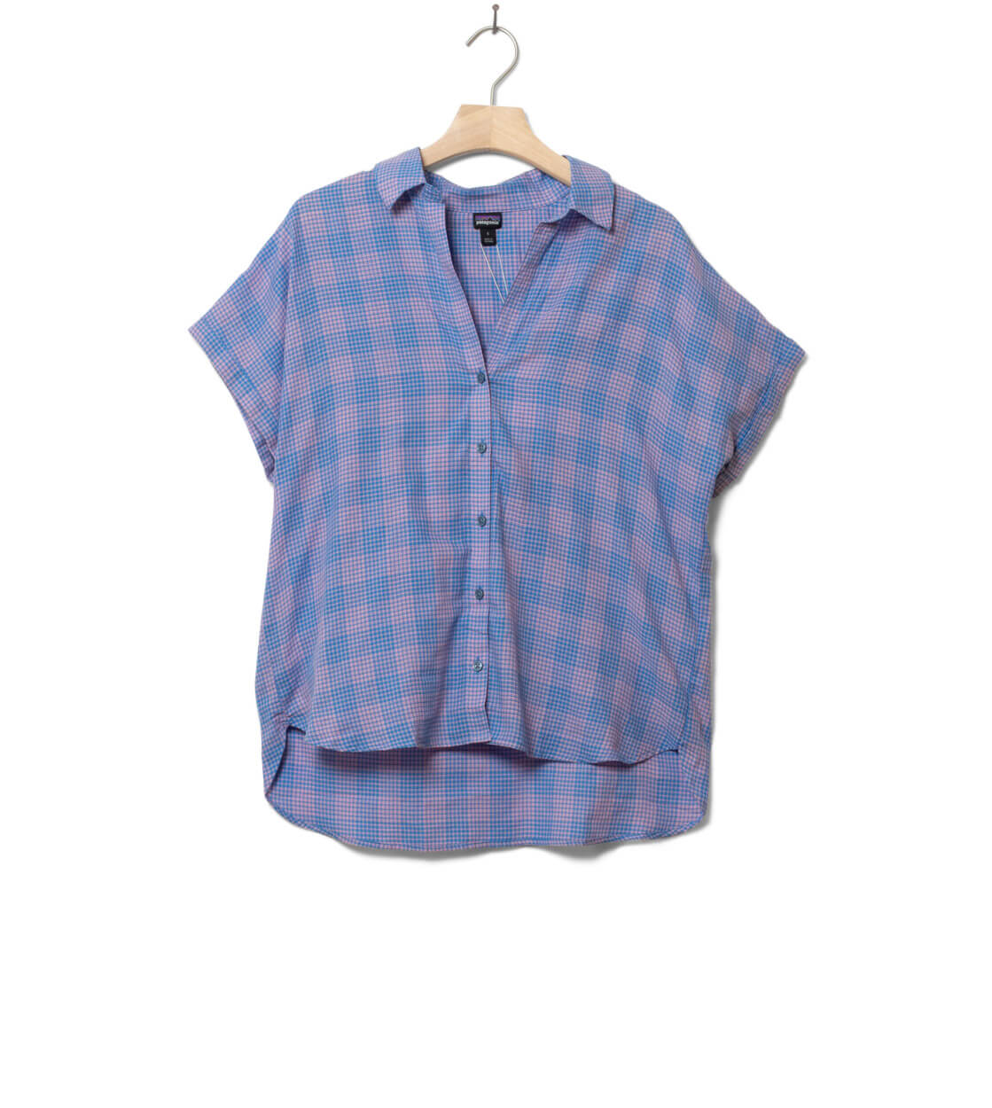 Patagonia W Shirt LW A/C purple milkweed mauve small actions