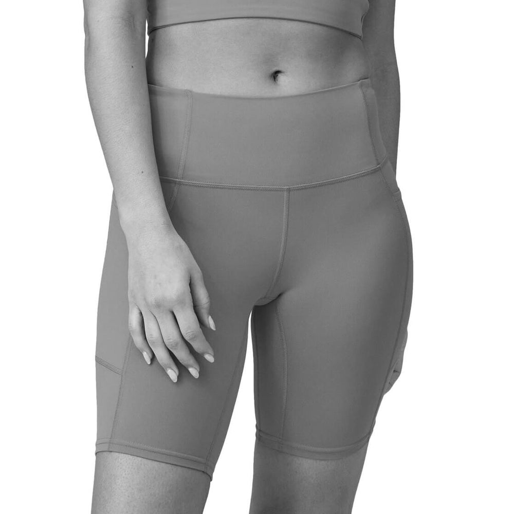 Patagonia W Shorts Maipo 8in grey rock wash/thermal blue
