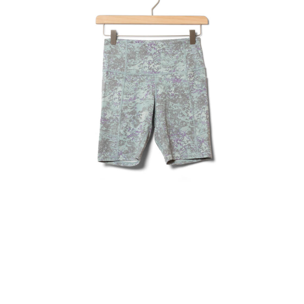 Patagonia W Shorts Maipo 8in grey rock wash/thermal blue