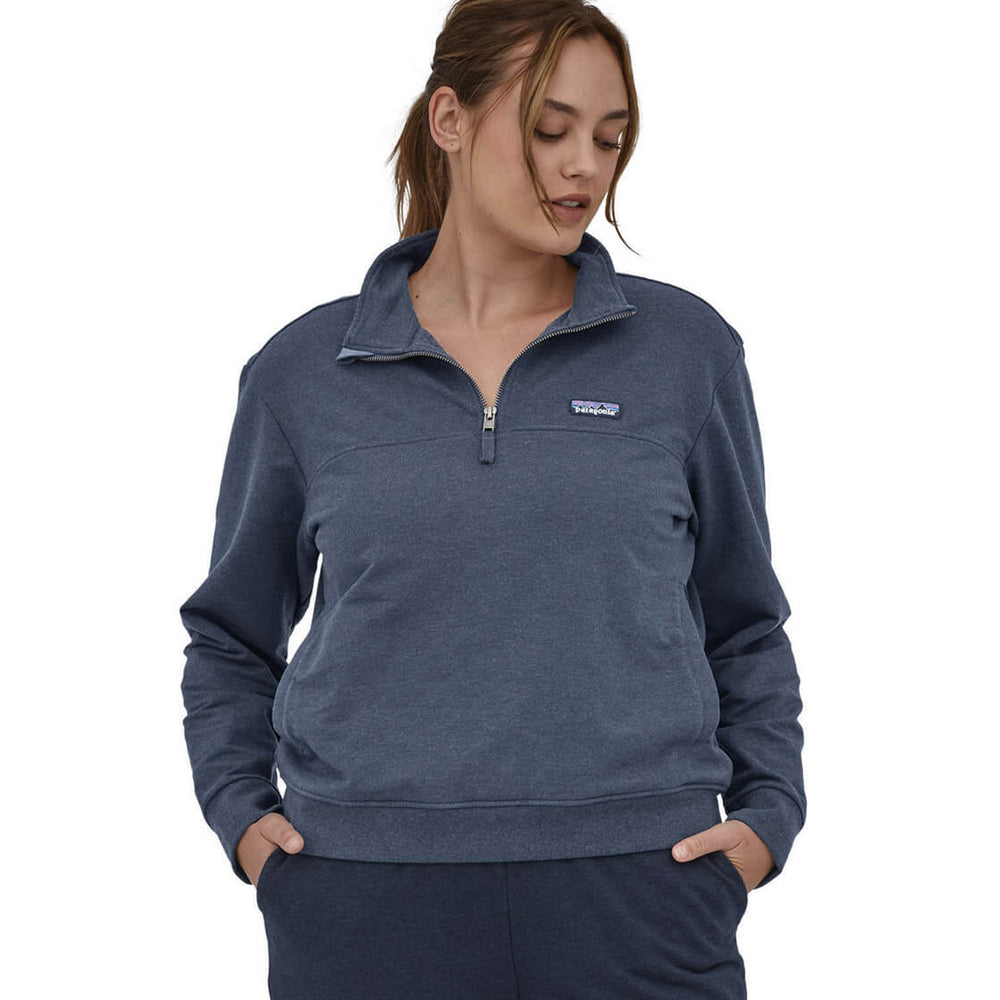 Patagonia W Sweater Ahnya P/O blue smolder