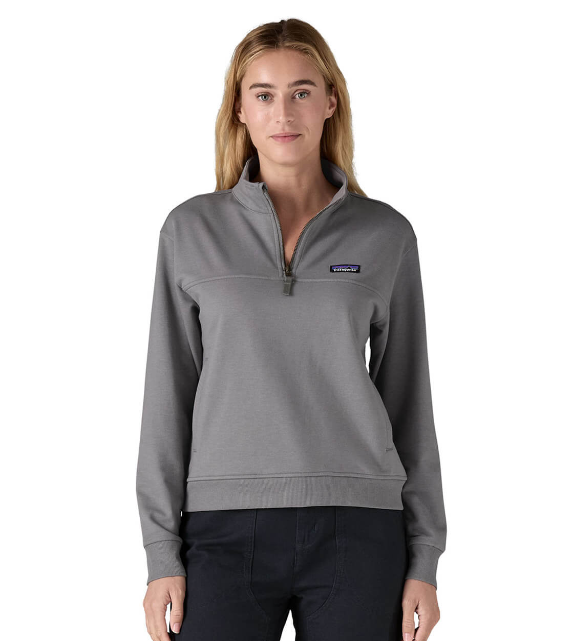 Patagonia W Sweater Ahnya P/O grey noble