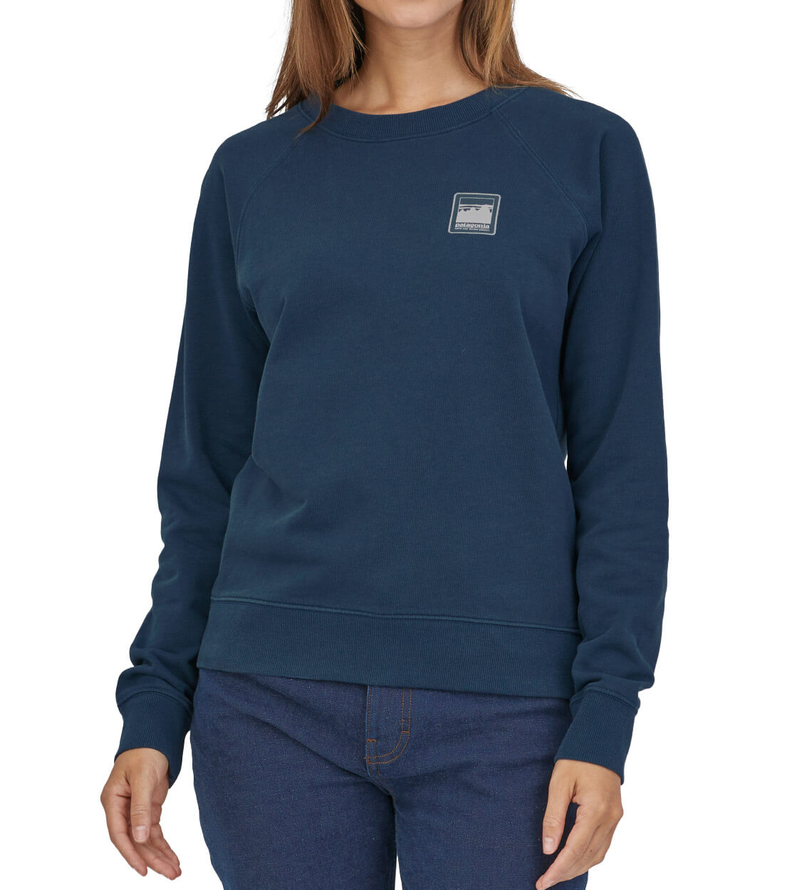 Patagonia W Sweater Alpine Icon blue hidepool