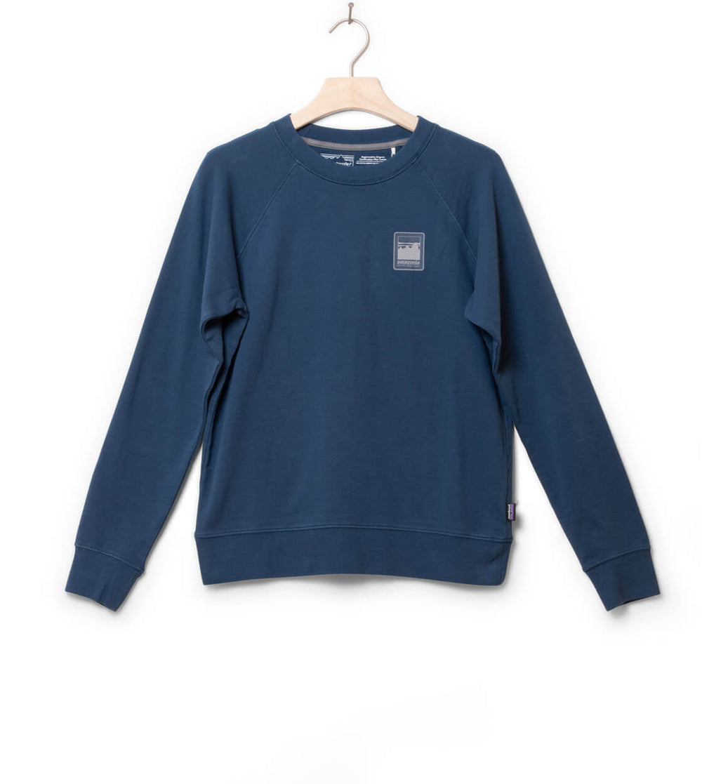 Patagonia W Sweater Alpine Icon blue hidepool