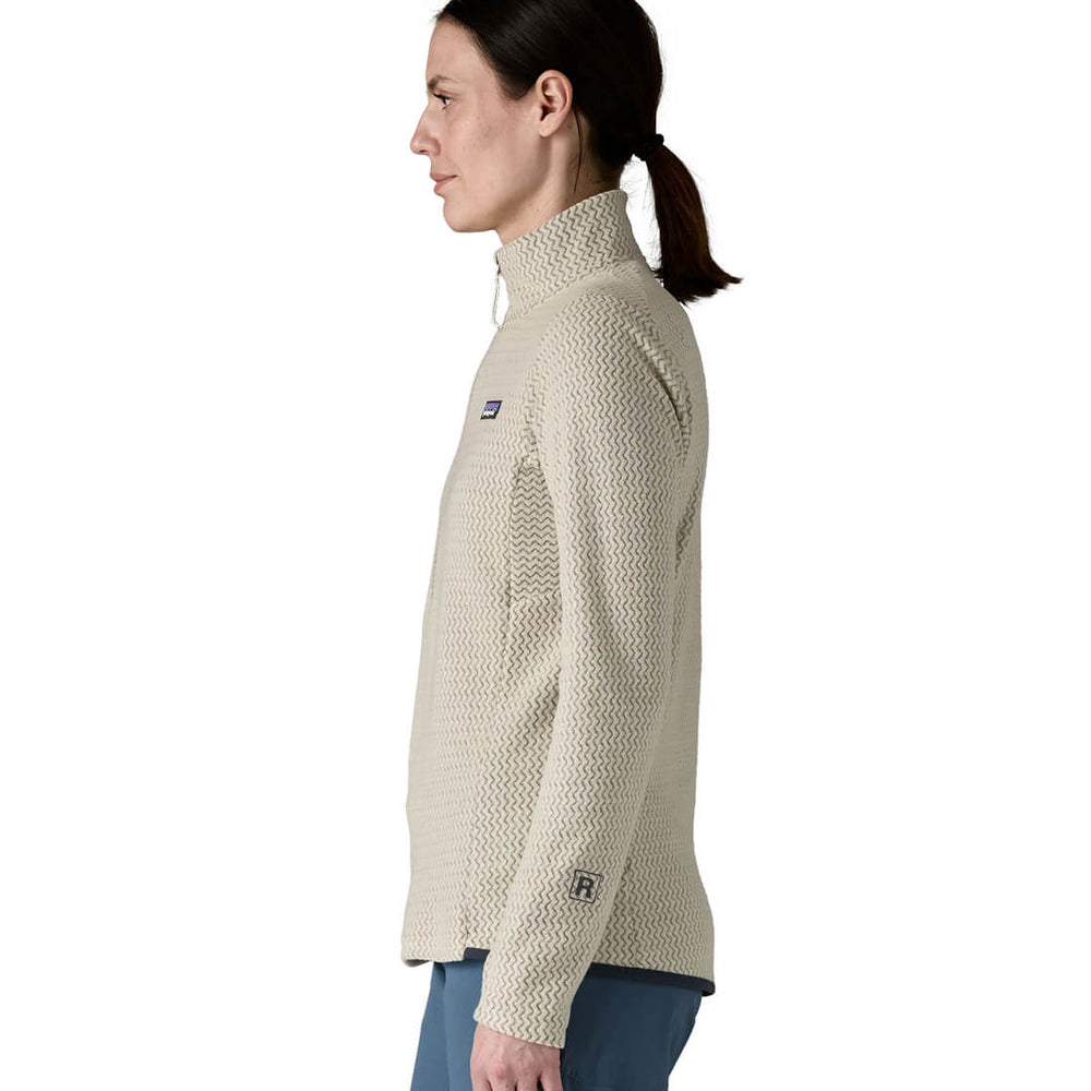 
                      
                        Patagonia W Sweater R1 Air Zip beige white wool
                      
                    