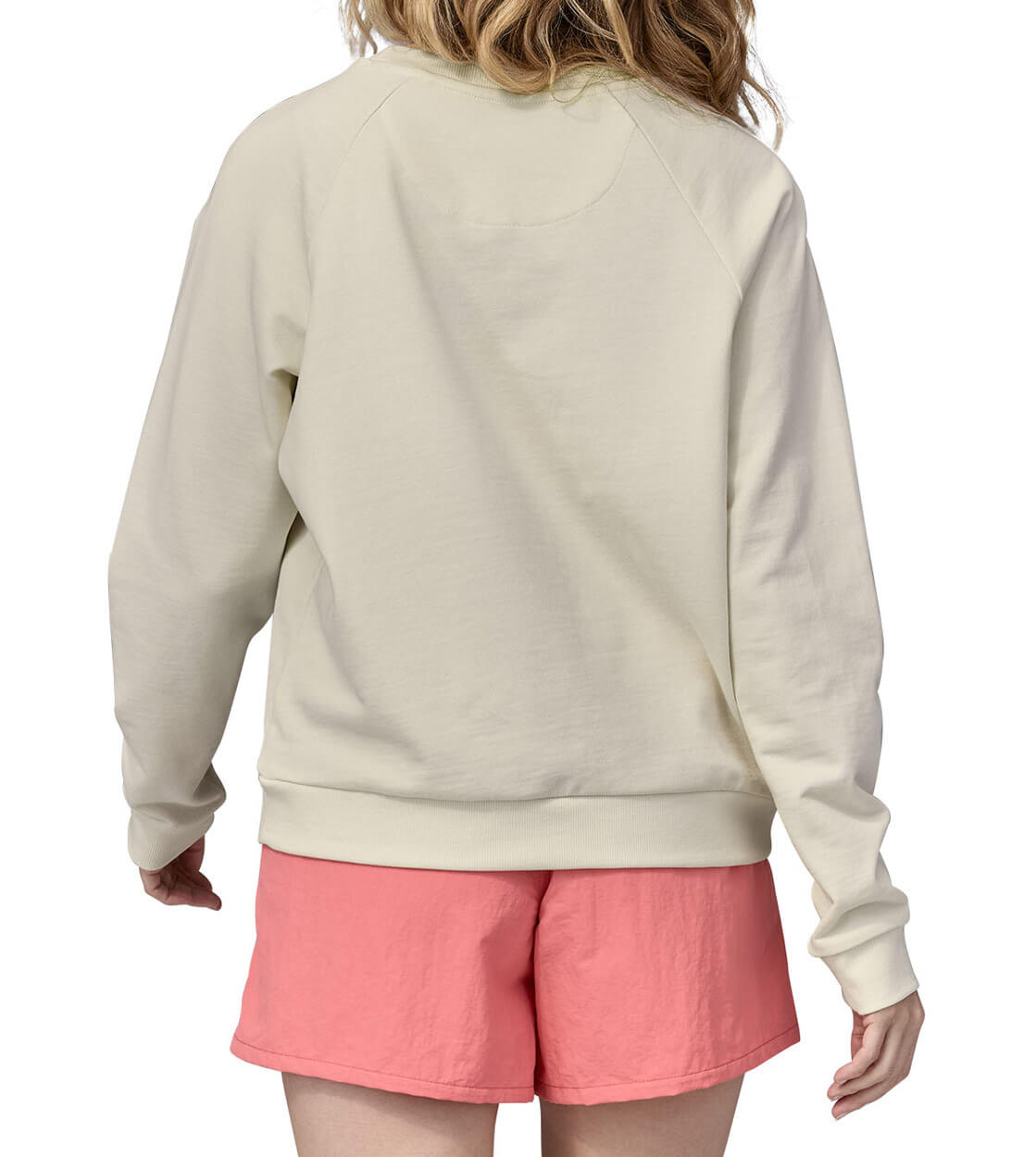Patagonia W Sweater Regenerative Organic Cotton Essential white wool