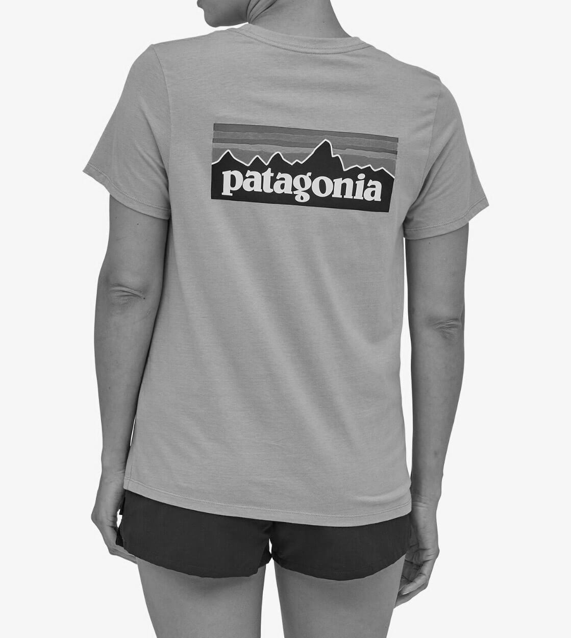 Patagonia W T-Shirt P-6 Logo blue new navy