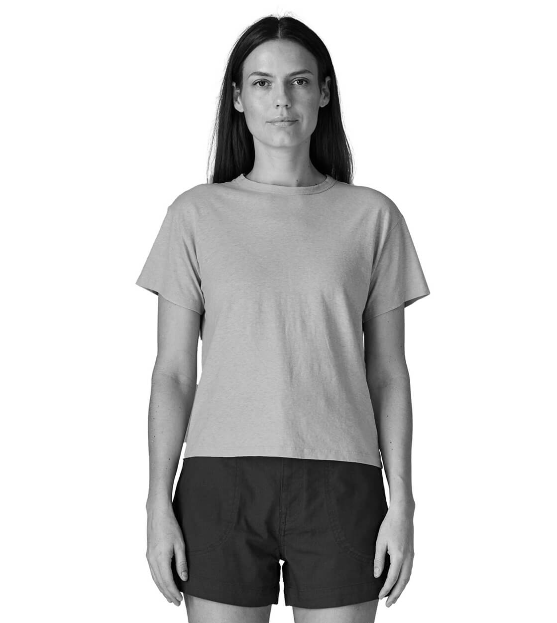 Patagonia W T-Shirt Trail Harbor white birch