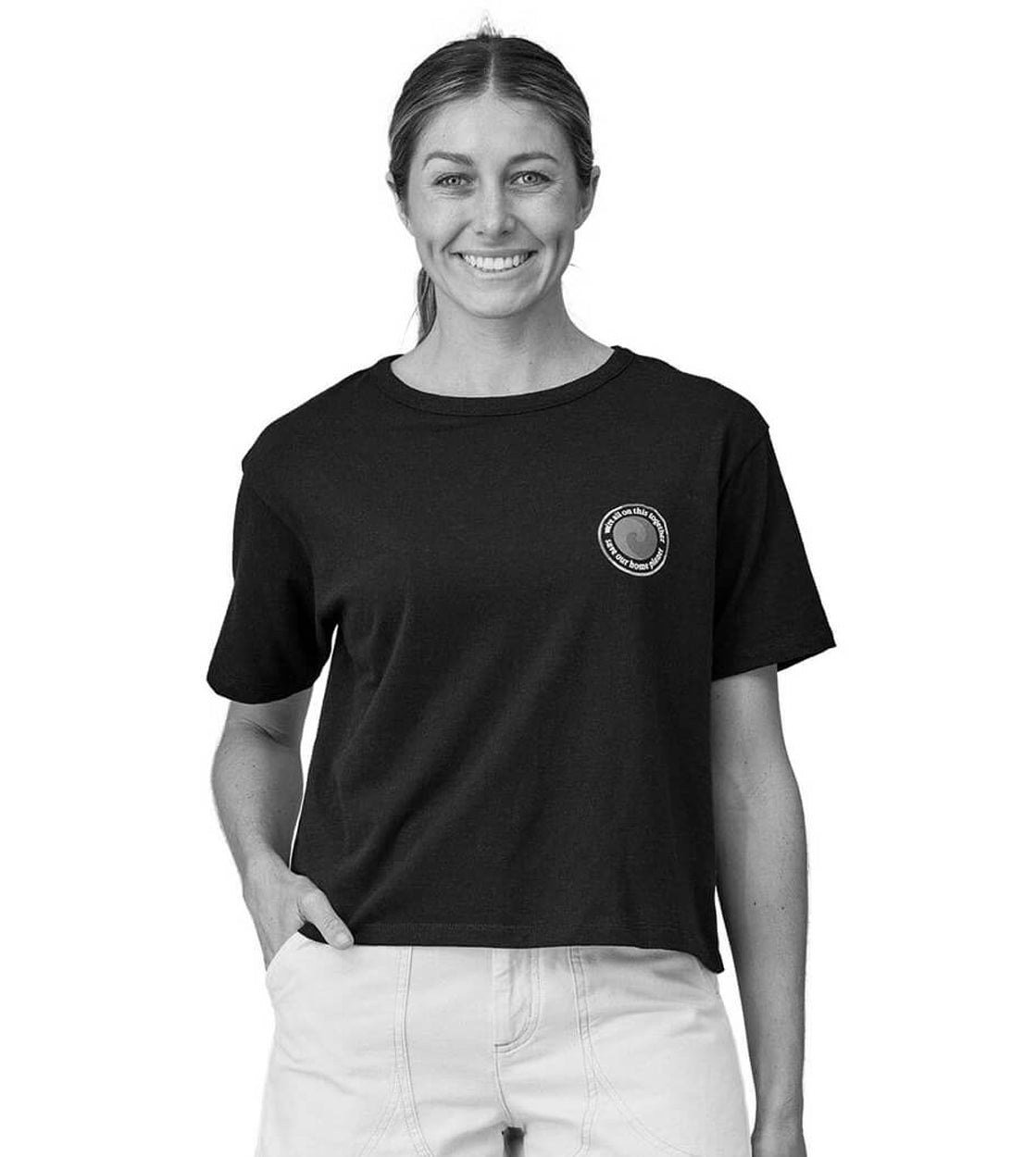 Patagonia W T-Shirt Unity Fitz Easy Cut Responsibiliti green cascade