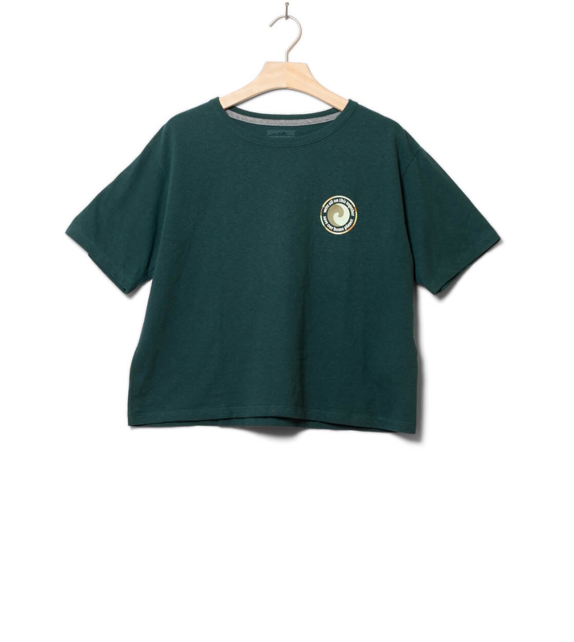 Patagonia W T-Shirt Unity Fitz Easy Cut Responsibiliti green cascade