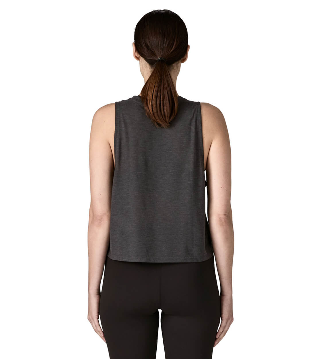 Patagonia W Top Cap Cool Trail Cropped black ink