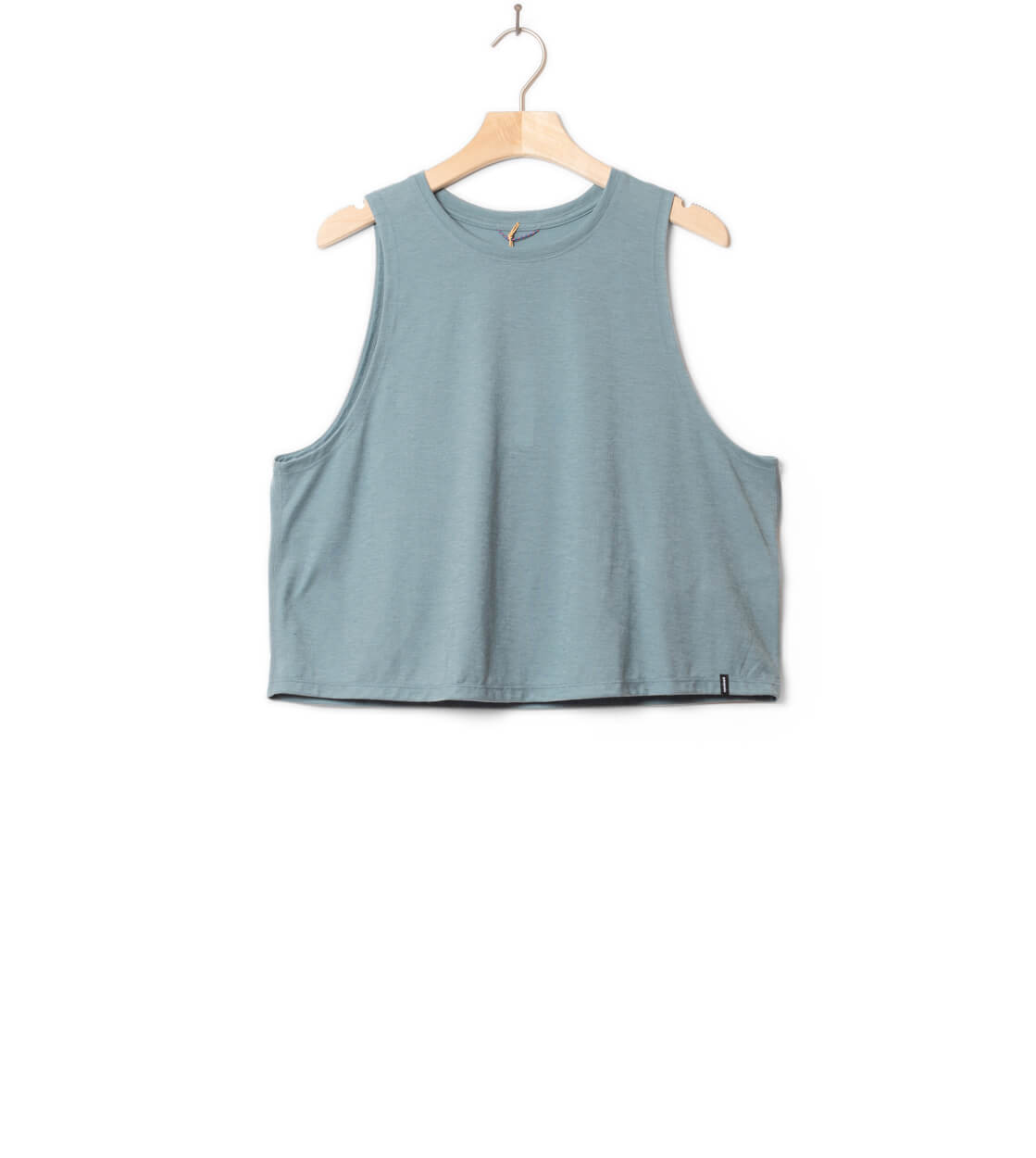 Patagonia W Top Cap Cool Trail Cropped blue sage