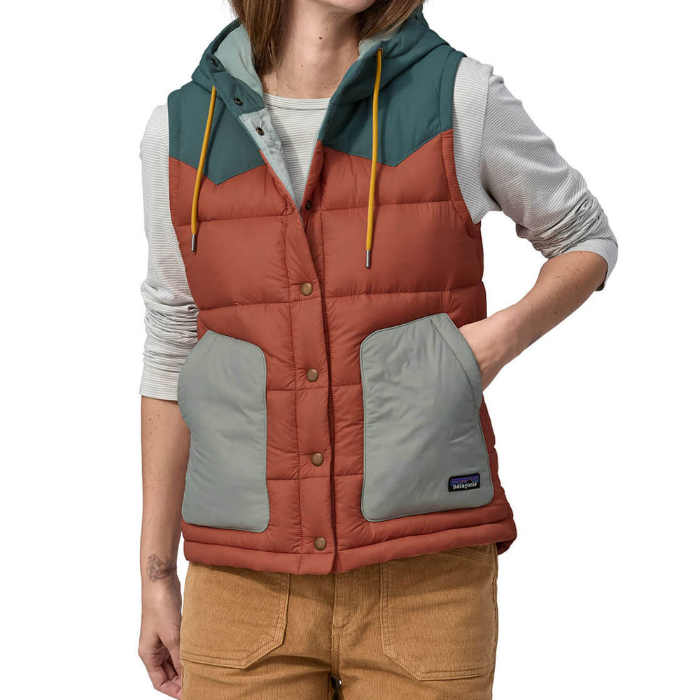 Patagonia W Vest Bivy Hooded red burl