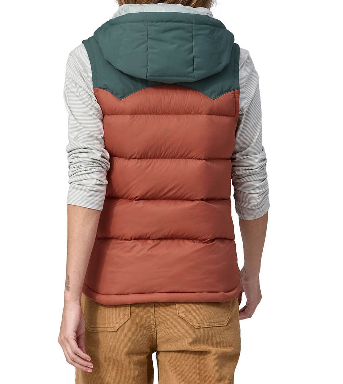 Patagonia W Vest Bivy Hooded red burl