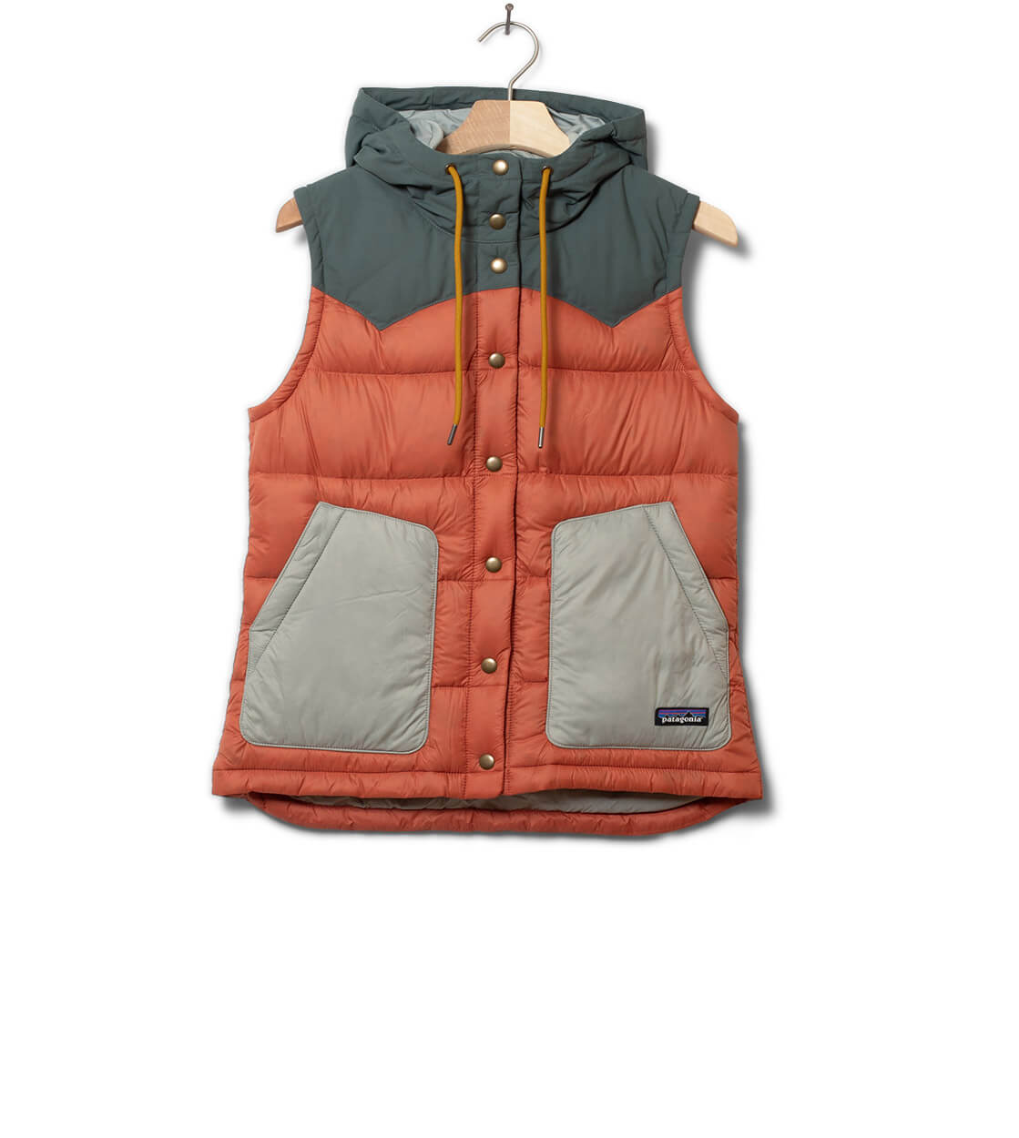 Patagonia W Vest Bivy Hooded red burl