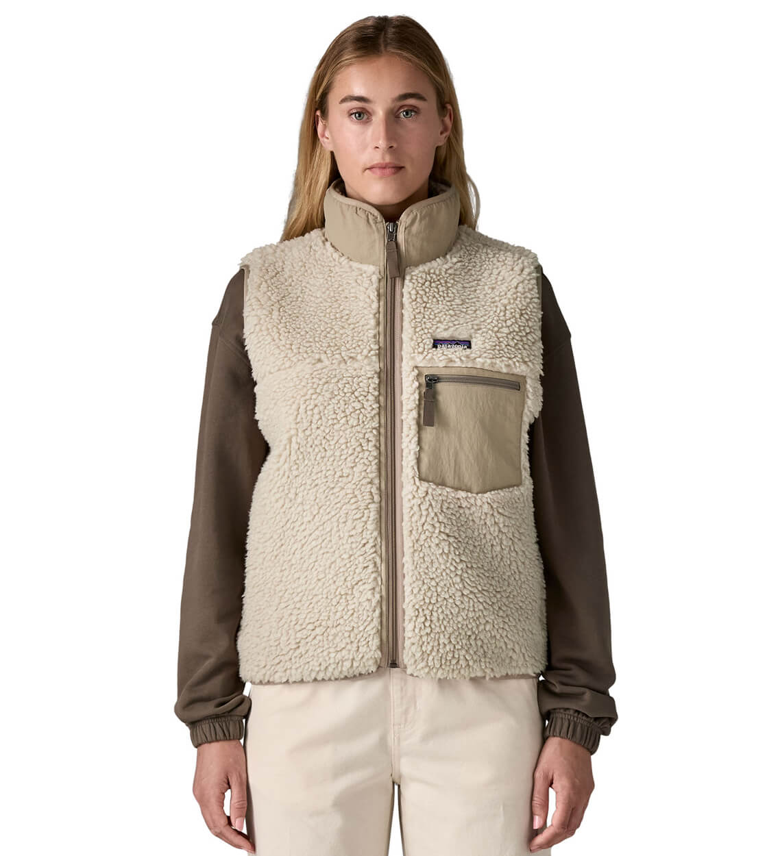 Patagonia W Vest Classic Retro X beige natural
