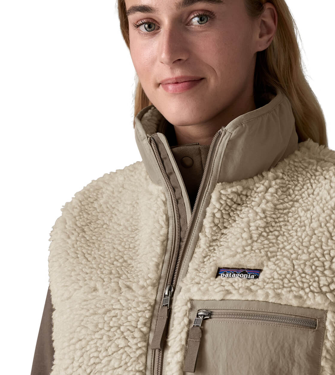 Patagonia W Vest Classic Retro X beige natural