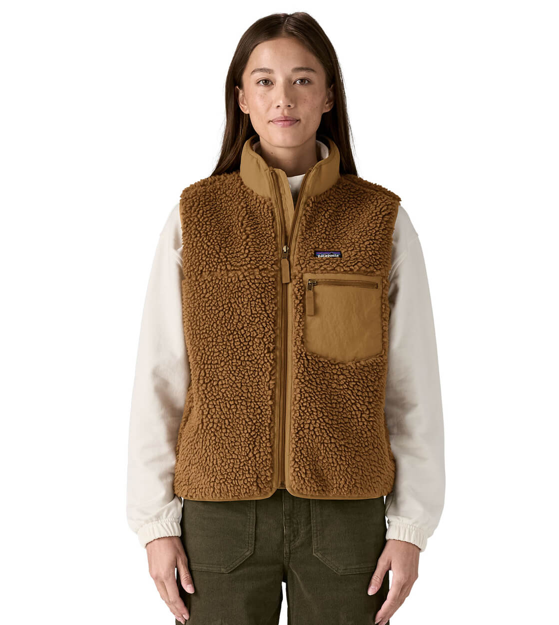 Patagonia W Vest Classic Retro X brown deer