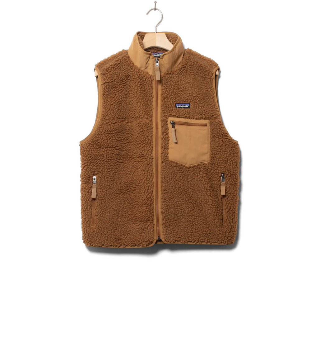 Patagonia W Vest Classic Retro X brown deer
