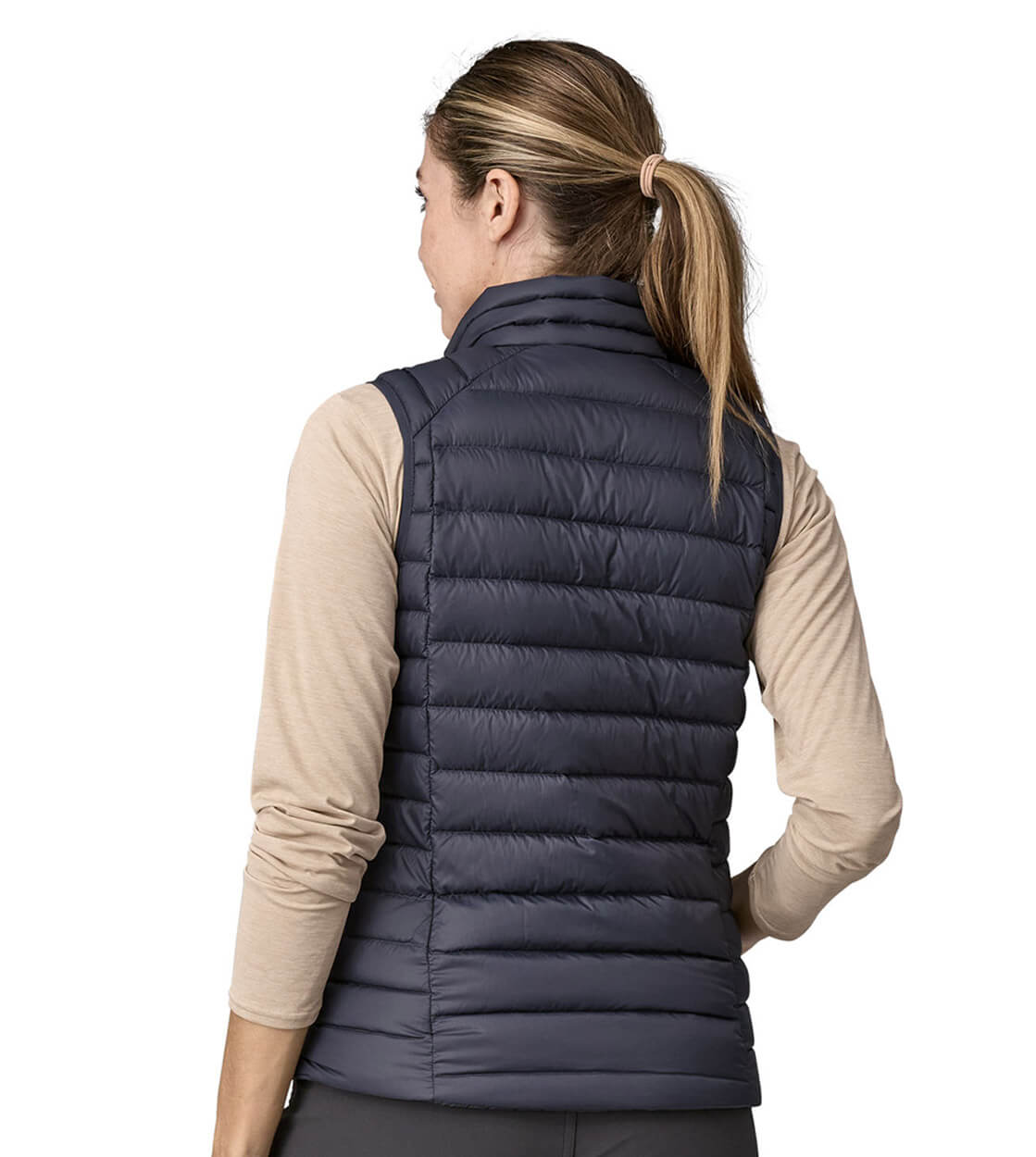 Patagonia W Vest Down Sweater blue smolder