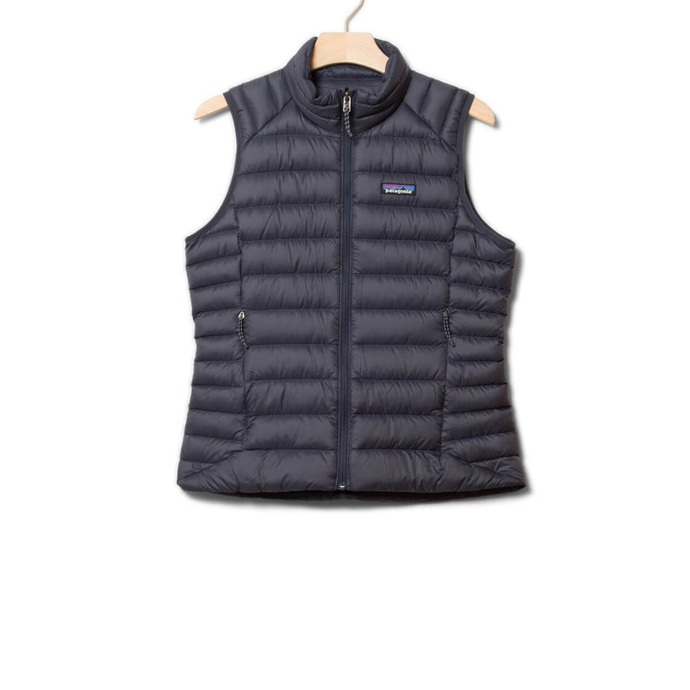 Patagonia W Vest Down Sweater blue smolder