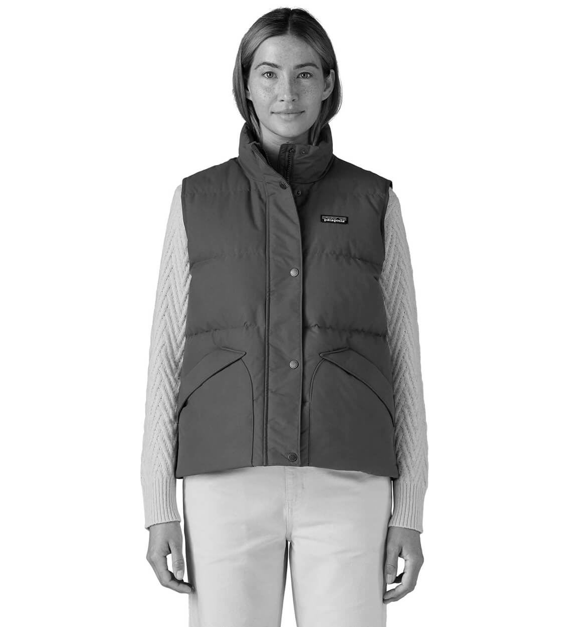 Patagonia W Vest Downdrift blue sunken