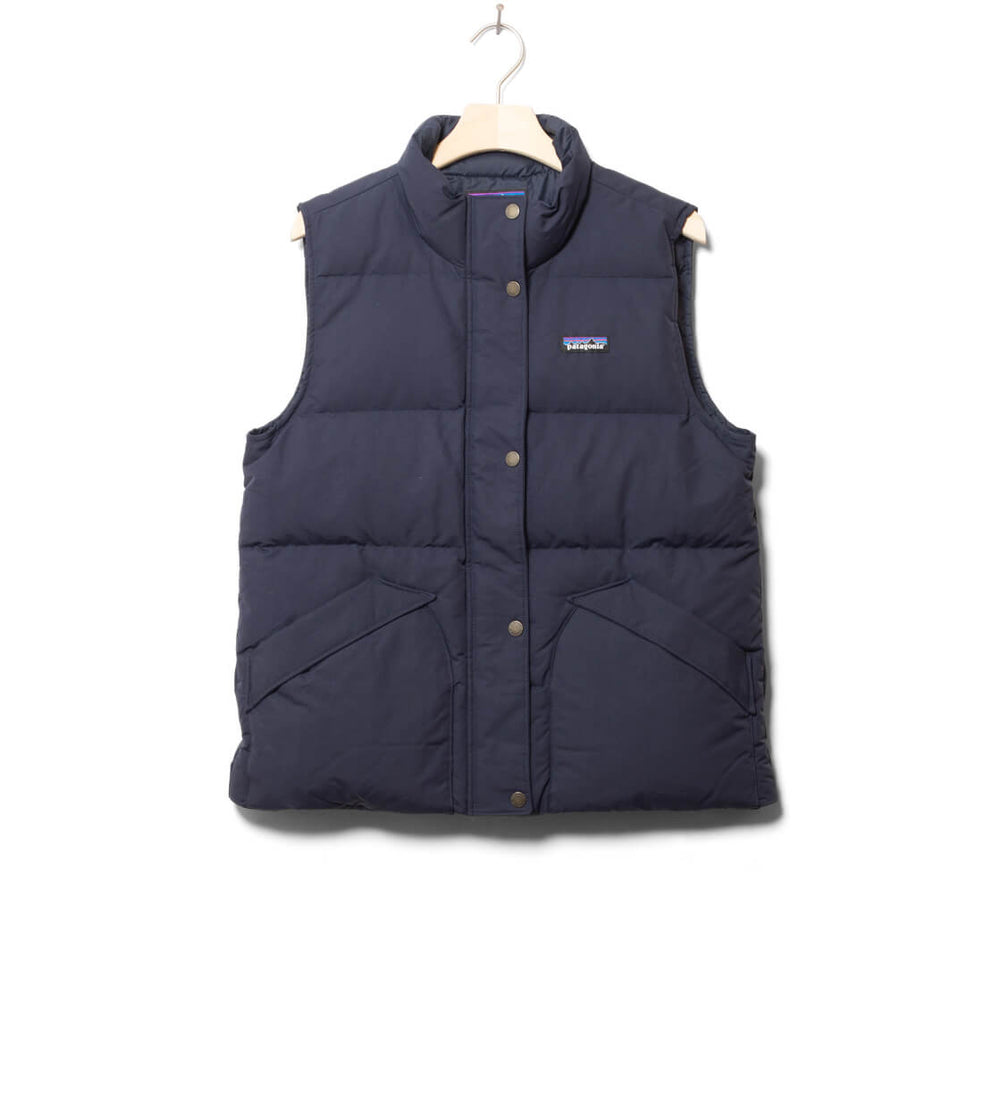 Patagonia W Vest Downdrift blue sunken
