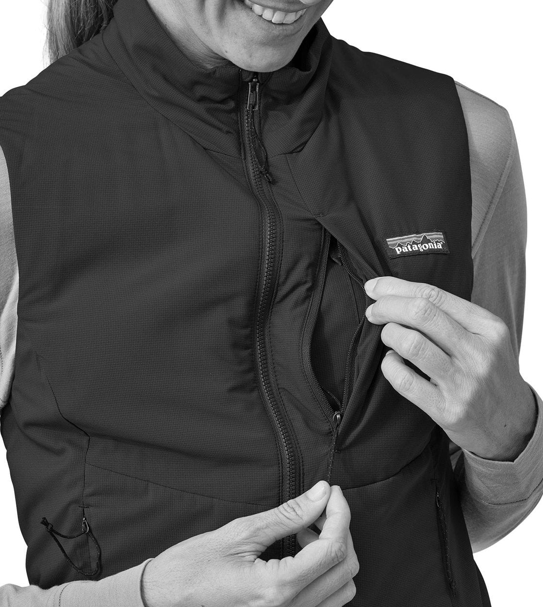 Patagonia W Vest Nano Air Light purple concrete