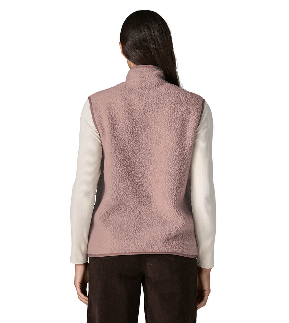 Patagonia W Vest Retro Pile II pink stingray mauve