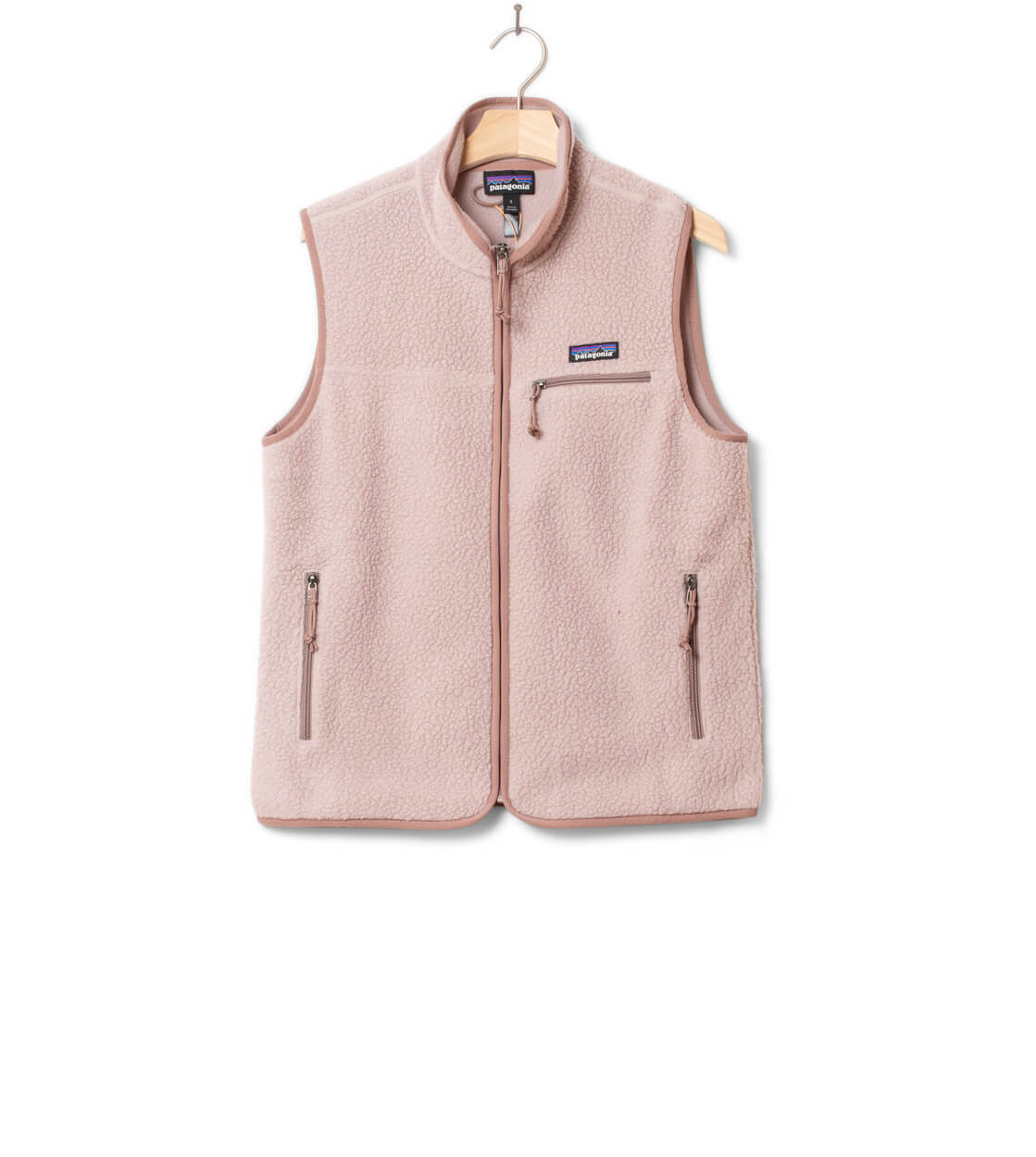 Patagonia W Vest Retro Pile II pink stingray mauve