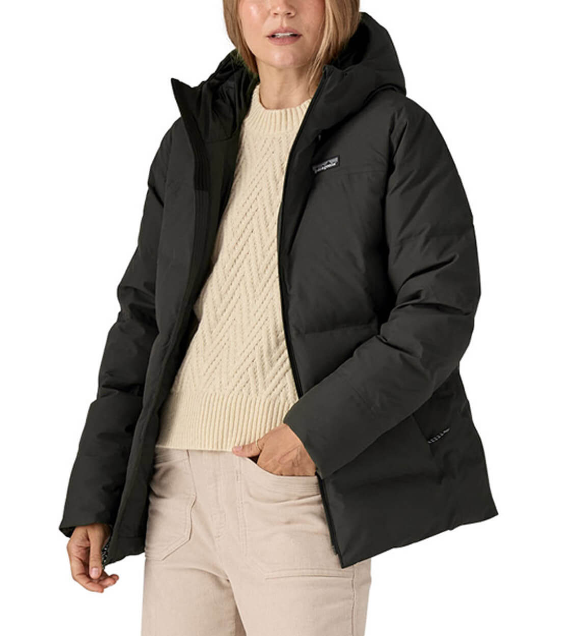 Patagonia W Winterjacket Jackson Glacier H2NO Edition black